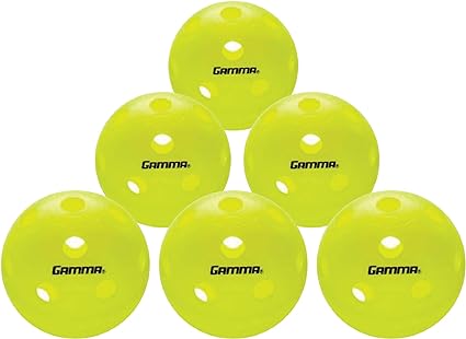 Gamma Sports Photon - Bolas de Pickleball para Interiores